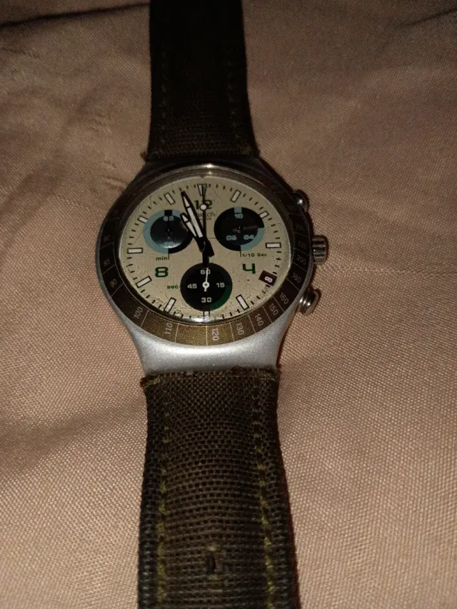 Swatch irony alluminium Cronografo