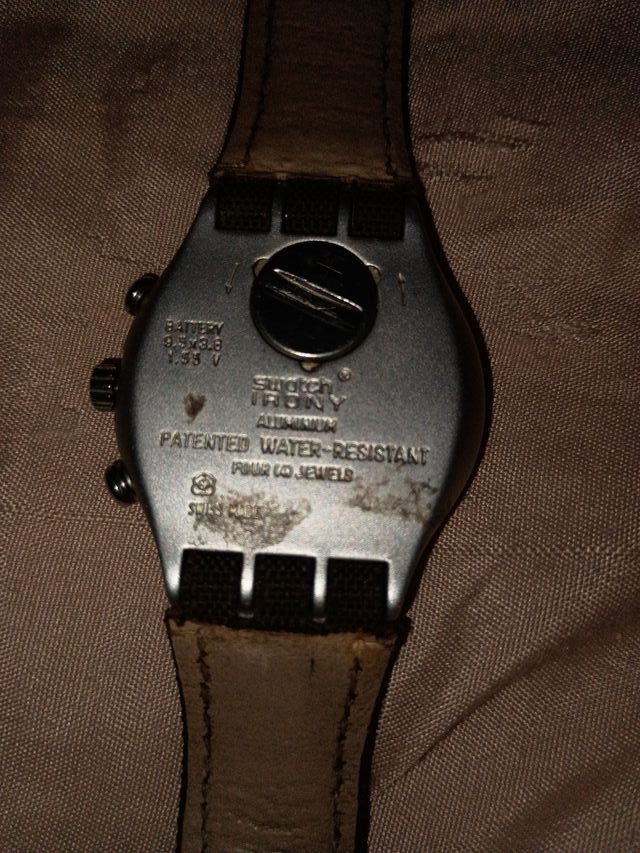 Swatch irony alluminium Cronografo