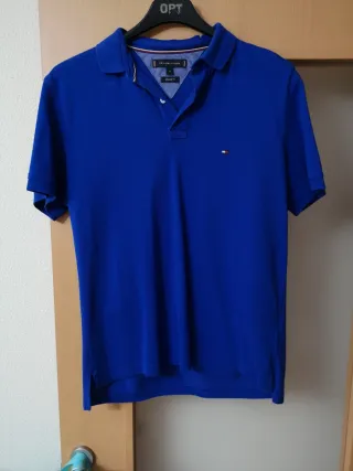 Polo Tommy Hilfiger Azul Talla M