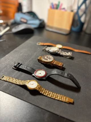Lote 4 relojes vintage originales