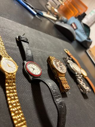 Lote 4 relojes vintage originales
