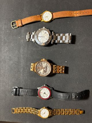 Lote 4 relojes vintage originales