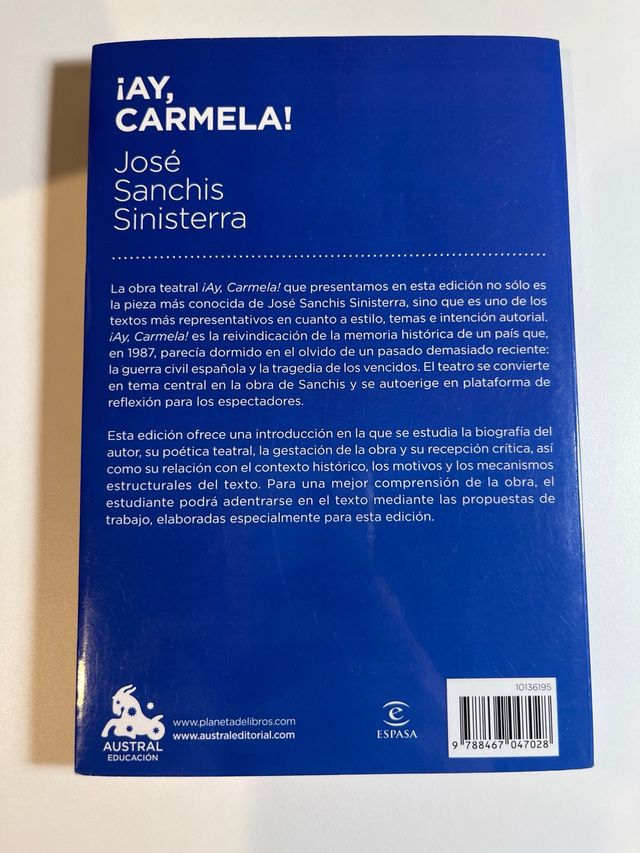 ¡Ay, Carmela!