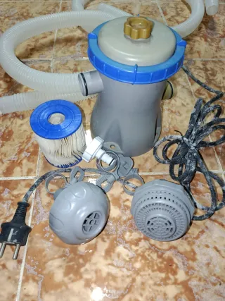 Filtro Bomba Piscina con Mangueras