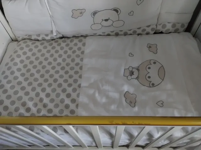 Culla Pali per neonato compresa di materasso