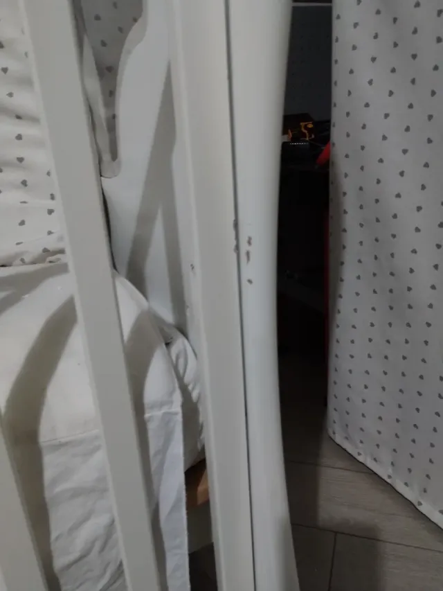 Culla Pali per neonato compresa di materasso