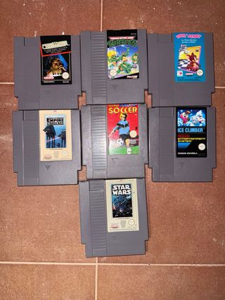Consola Nintendo NES 8 bits + Videojuegos