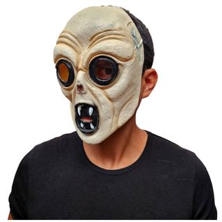 Disfraz Alienígena Talla S/M con Máscara Latex
