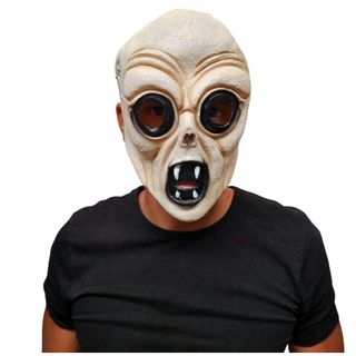 Disfraz Alienígena Talla S/M con Máscara Latex