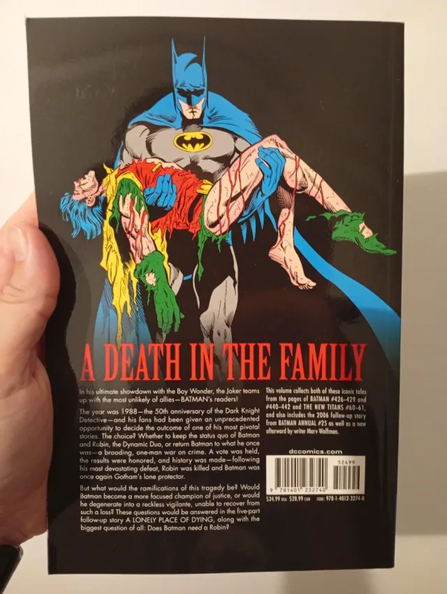 Batman: A Death in the Family. DC Comics. INGLÉS.