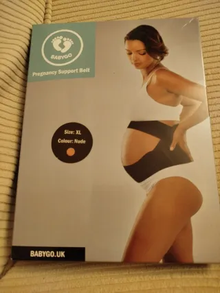 Faja Embarazo BABYGO Talla XL Color Nude. 