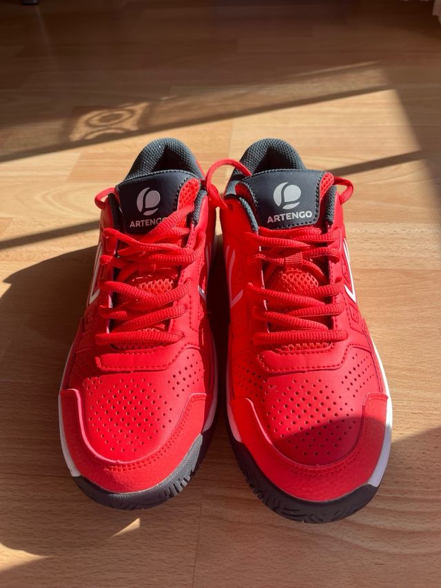 Zapatillas Artengo Rojas Talla 39 Sin Estrenar