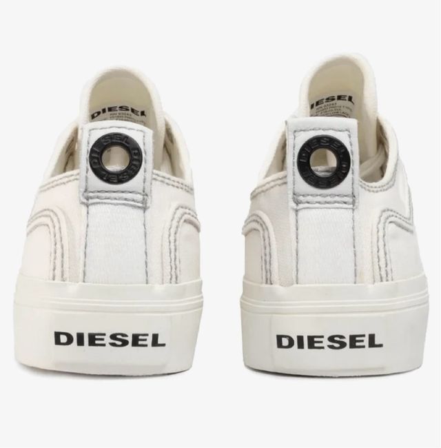 Zapatillas Diesel S Astico Low Lace Blancas