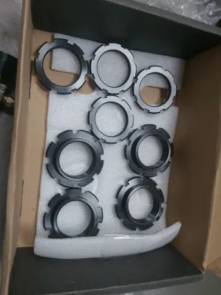 Tuercas M52x2 para suspensión roscada o neumatica