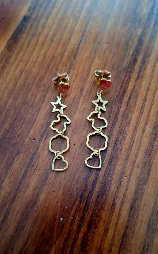 Pendientes TOUS Carrusel de Acero Inoxidable