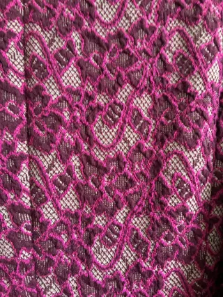 Vestido Roberto Verino, Sisas, Morado y Beige