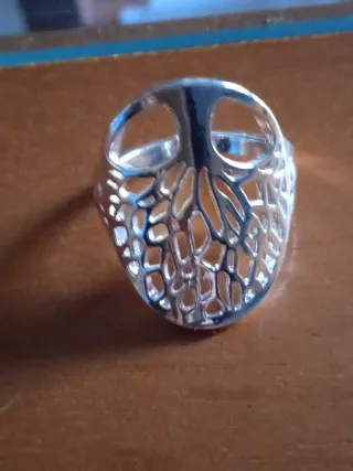 Anillo Swarovski Plata de Ley Nuevo