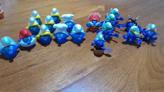 Figuritas de Los Pitufos