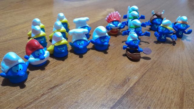 Figuritas de Los Pitufos