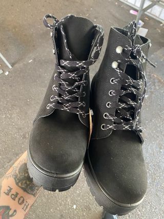 Stivaletti Victoria neri donna