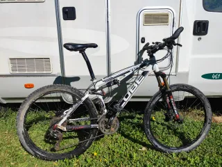 Bicicleta Montaña Doble Suspensión Cube talla s