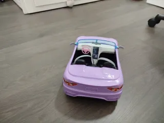 Coche y caravana Barbie