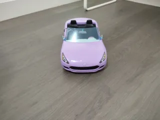 Coche y caravana Barbie