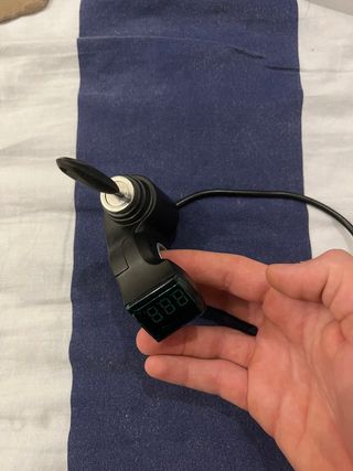 Llave contacto patinete eléctrico/bici c/display