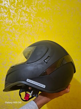 Casco Moto Icon Nero opaco