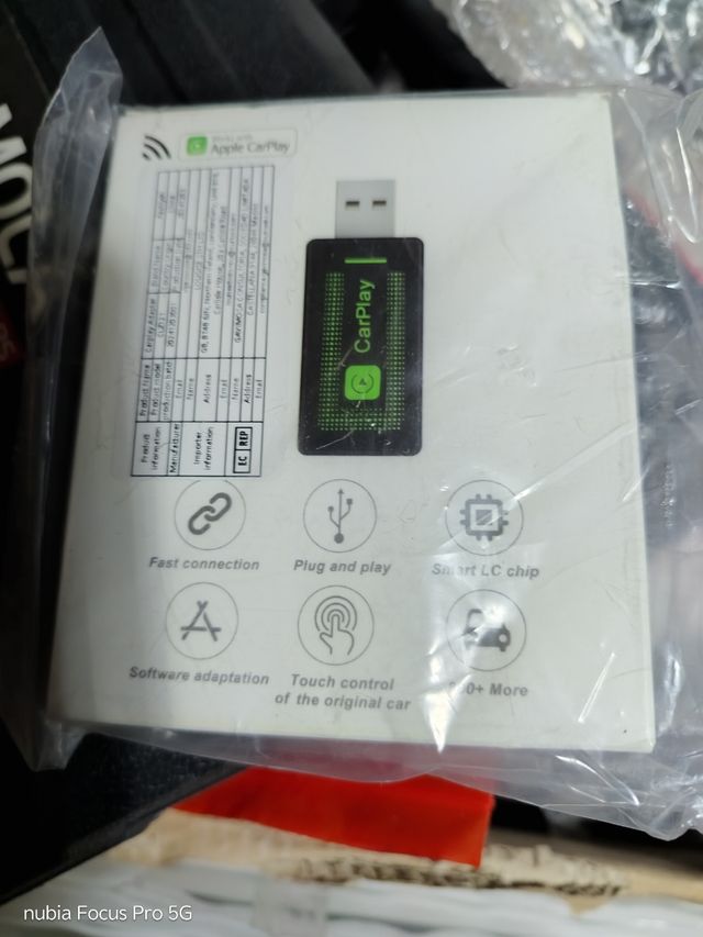 Adaptador CarPlay USB