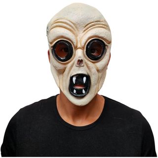 Disfraz Alienígena Talla L/XL con Máscara Latex