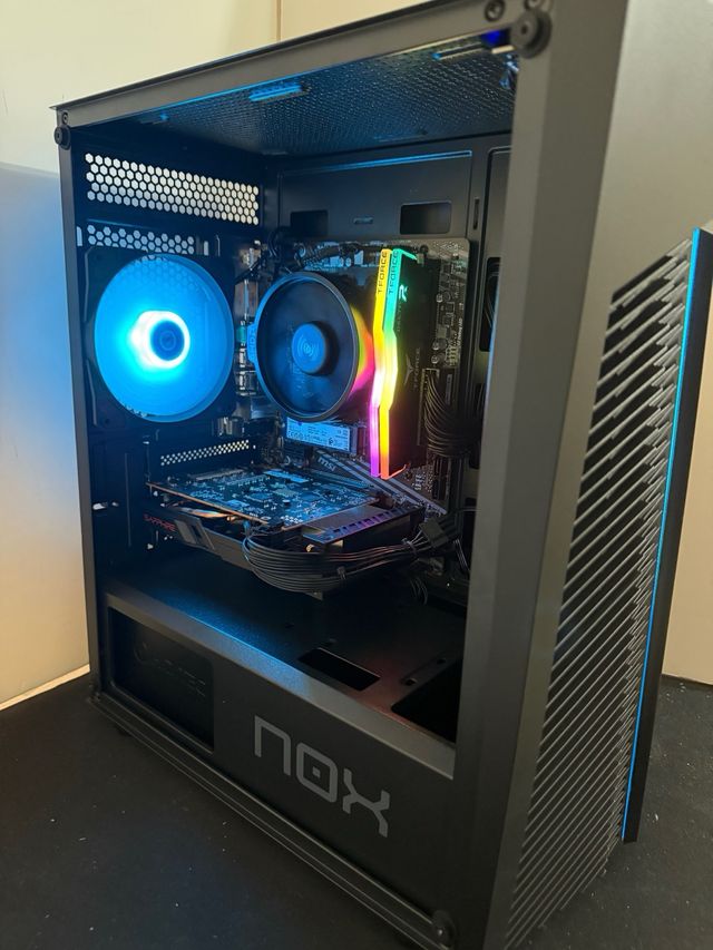 PC Gaming Ryzen 5 + RX 6500XT 8GB