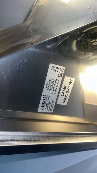 Campana extractora Cata