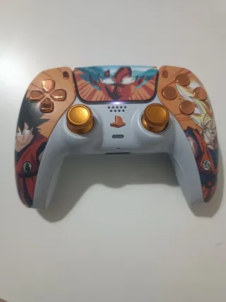 Mando PS5  Dragon Ball y joysticks TMR magnéticos.