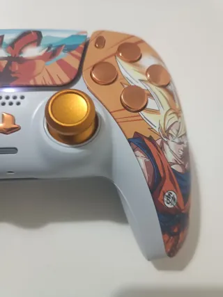 Mando PS5  Dragon Ball y joysticks TMR magnéticos.