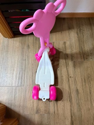 Patinete infantil rosa jirafa