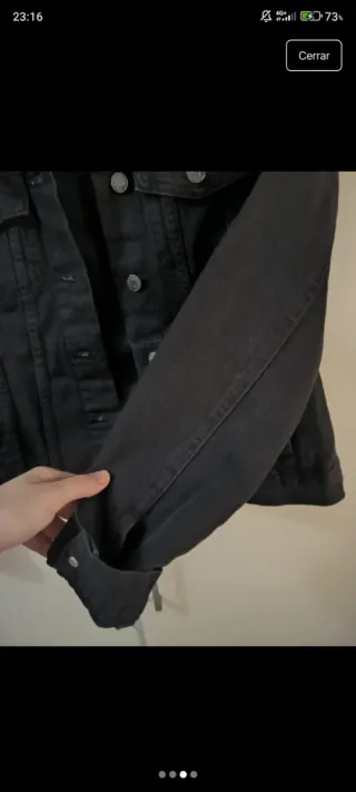 Chaqueta Vaquera Negra Primark