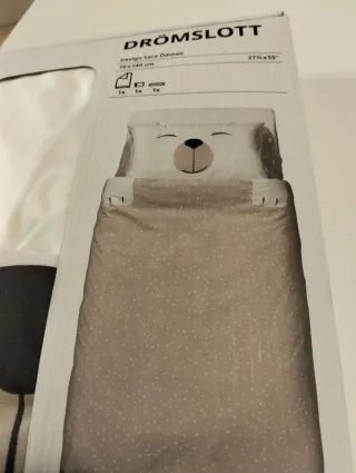Completo lettino IKEA DRÖMSLOTT Orsetto