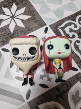 Funko Pop Jack y Sally Pesadilla Navidad(sin caja)