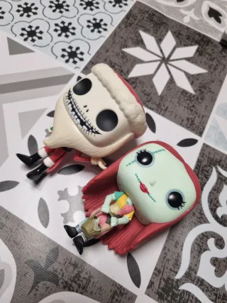 Funko Pop Jack y Sally Pesadilla Navidad(sin caja)