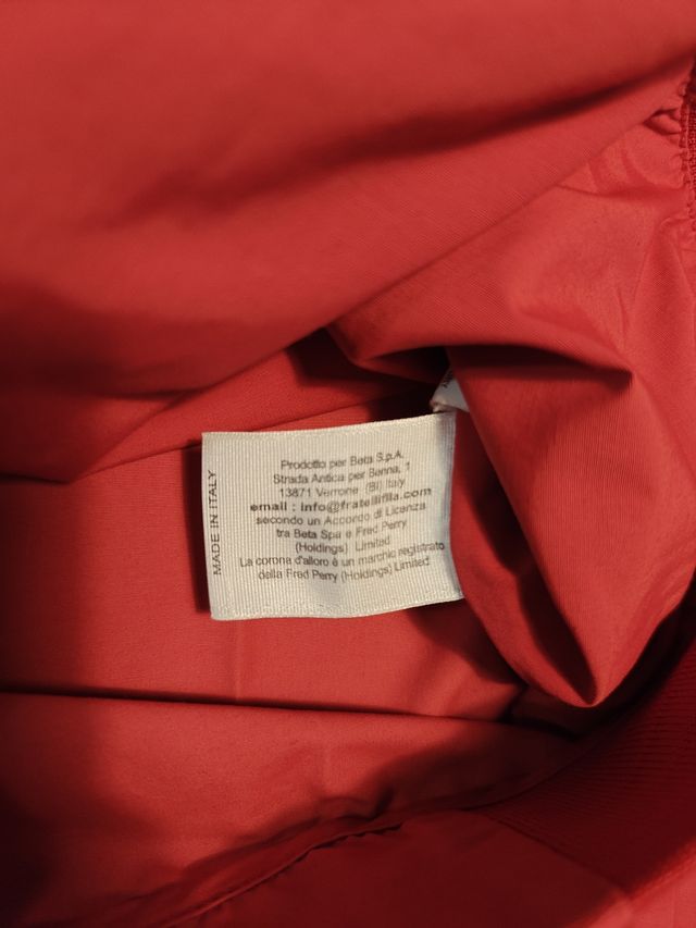 Chaqueta impermeable Fred Perry para mujer - M