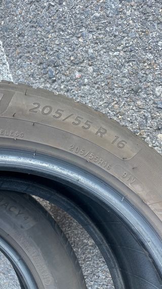 2 Michelin Primacy 4 205/55/16 91V