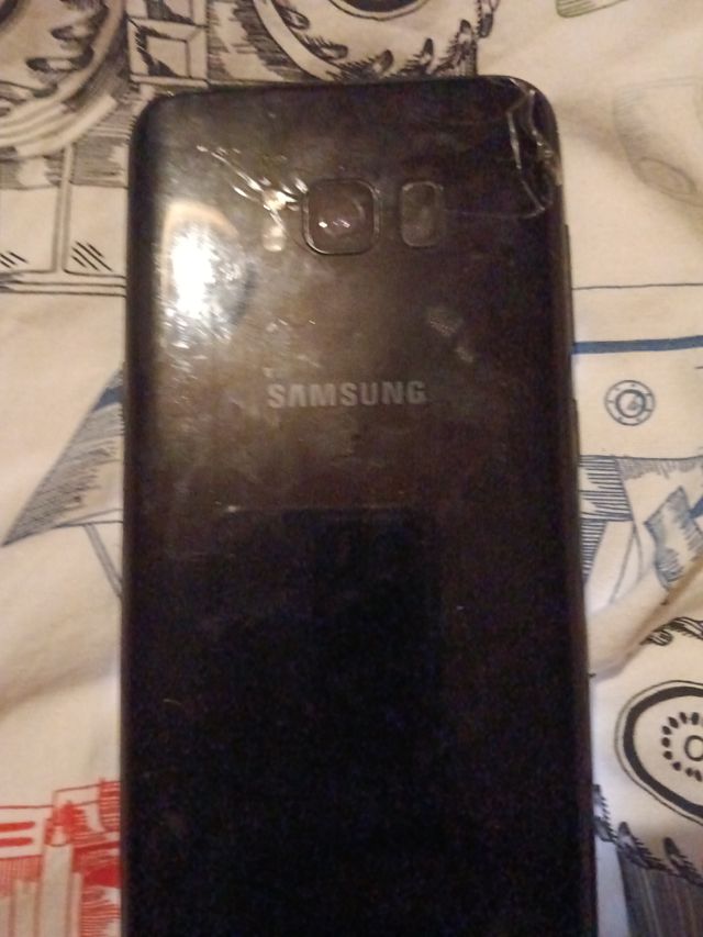 Samsung Galaxy S8+ Negro  con cargador incluido .