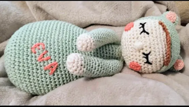 Muñecos de apego crochet bebé