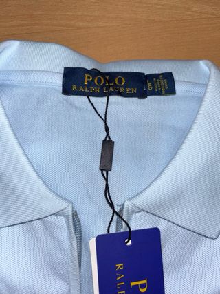 Polo Ralph Lauren Manga Longa Azul