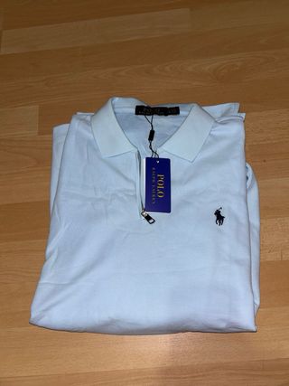 Polo Ralph Lauren Manga Longa Azul