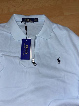 Polo Ralph Lauren Manga Longa Azul