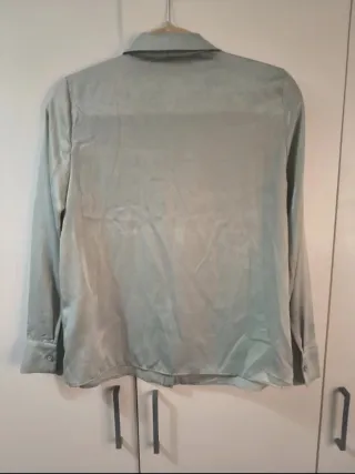 Camisa Zara Menta 