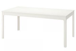 Mesa extensible IKEA EKEDALEN blanca