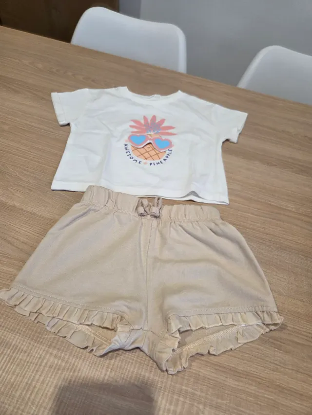 Conjunto Verano Bebé Piña
